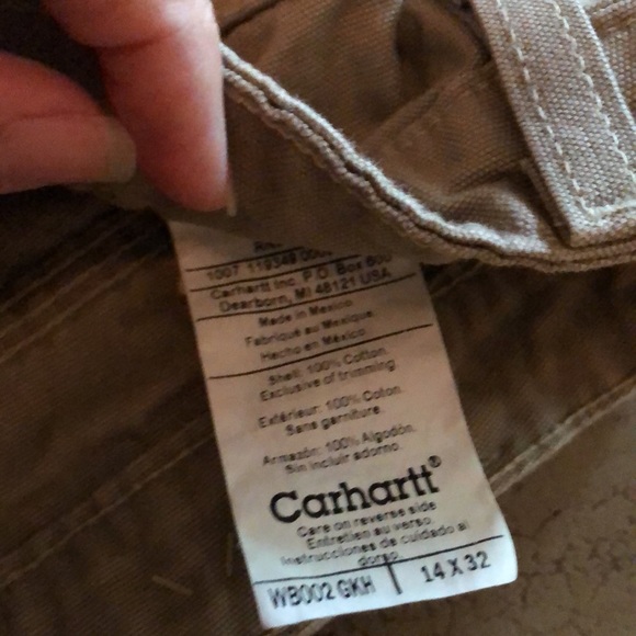 Women’s Carhartt khakis 14X32 relaxed fit - Picture 3 of 7